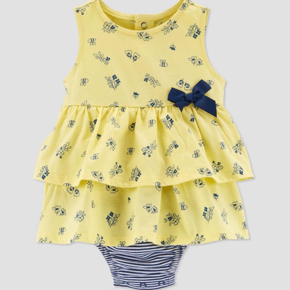 Newborn Peplum Onesie